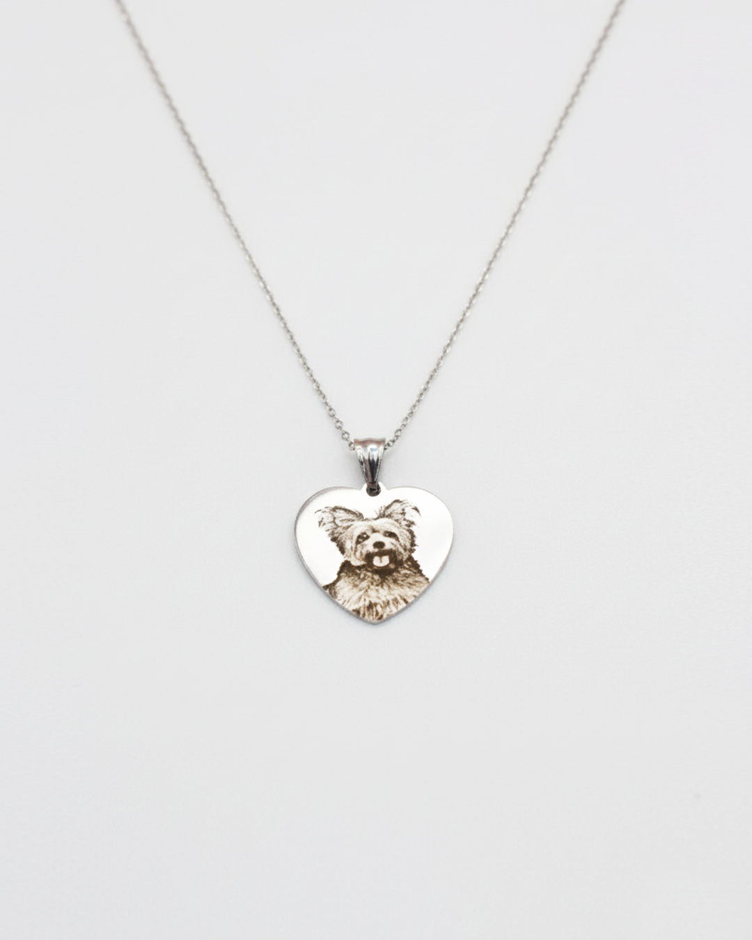 Collana Con Foto In Argento Sterling 925 – Ciondolo Commemorativo Con Immagine Nascosta – Regalo Personalizzato Per Fidanzata, Moglie O Mamma – Personalizzabile Con Foto