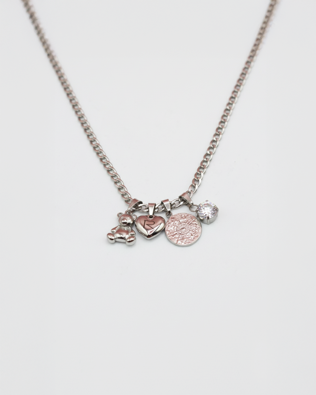 Collana Personalizzabile Con Pietre Naturali Intercambiabili – Gioiello Energetico Unisex In Acciaio Dorato (con 2 Pietre In Omaggio)