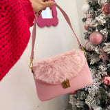 Borsa Winter rosa