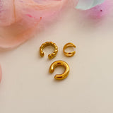 Set 3 Ear Cuff Bomby Gold