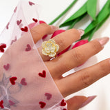 Anello Rosa Luxury Gold