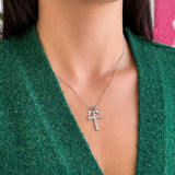 Collana Tris Cross Silver