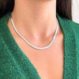 Collana Snake Classic Silver