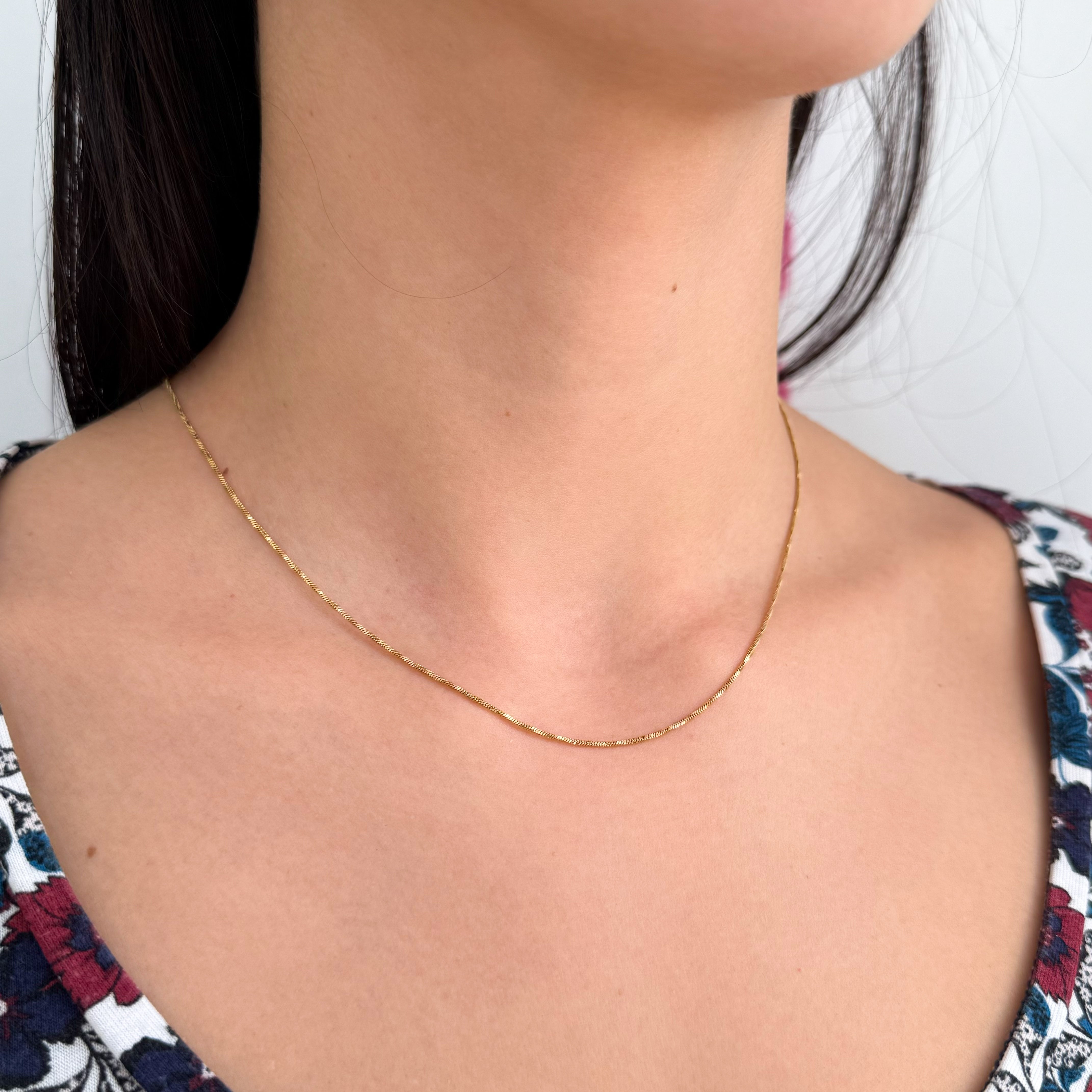 Collana Simple Gold