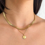 Collana Griglia Gold Unisex