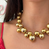 Collana Multi Bubble Gold