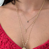 Collana Black Cross