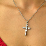 Collana Cross Queen Silver